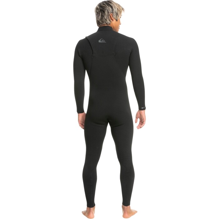 2024 Quiksilver Mens Highline 5/4/3mm Chest Zip Wetsuit AQYW103113 - Black